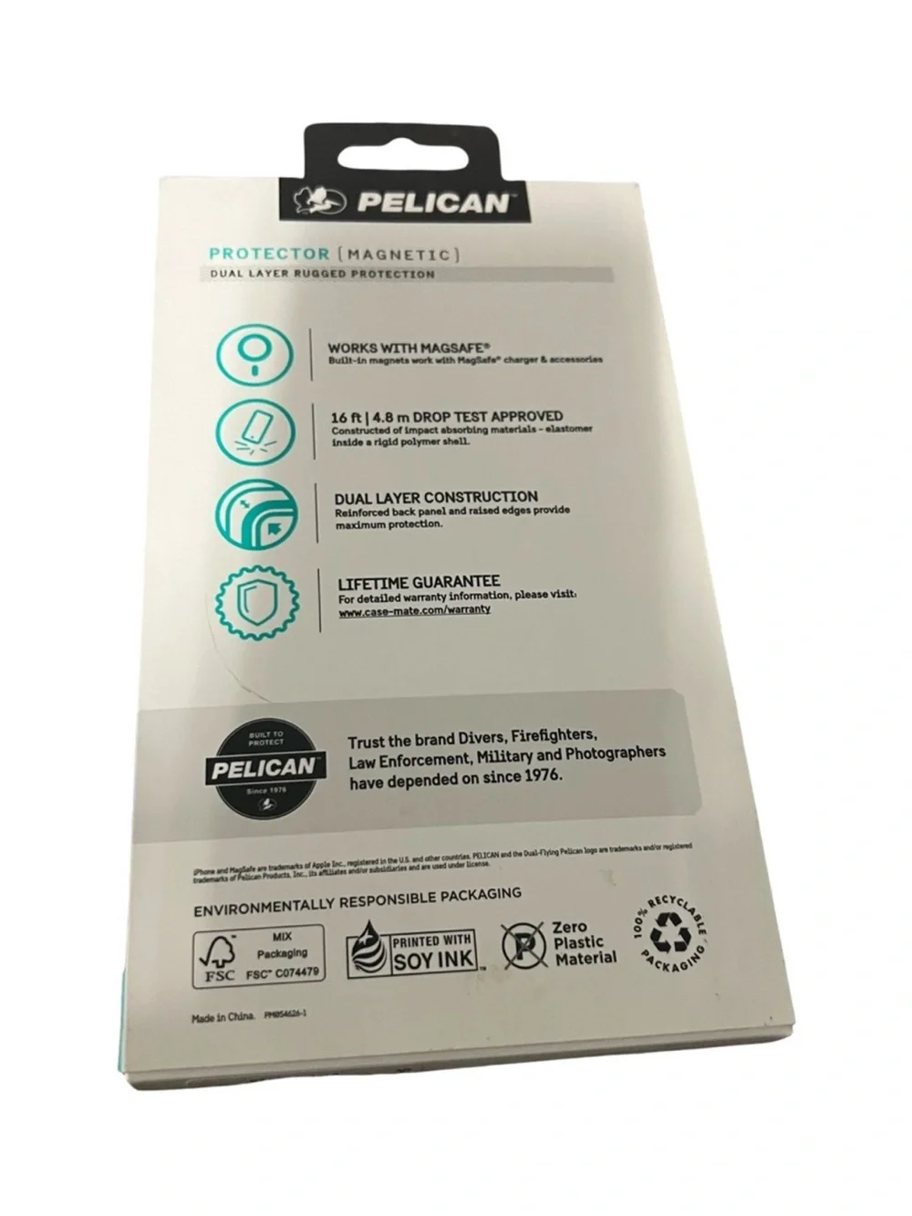 Pelican Black Magnetic Protector Case for iPhone 16 Plus FINAL PRICE DROP